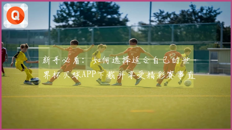 新手必看：如何选择适合自己的世界杯买球APP下载并享受精彩赛事直播